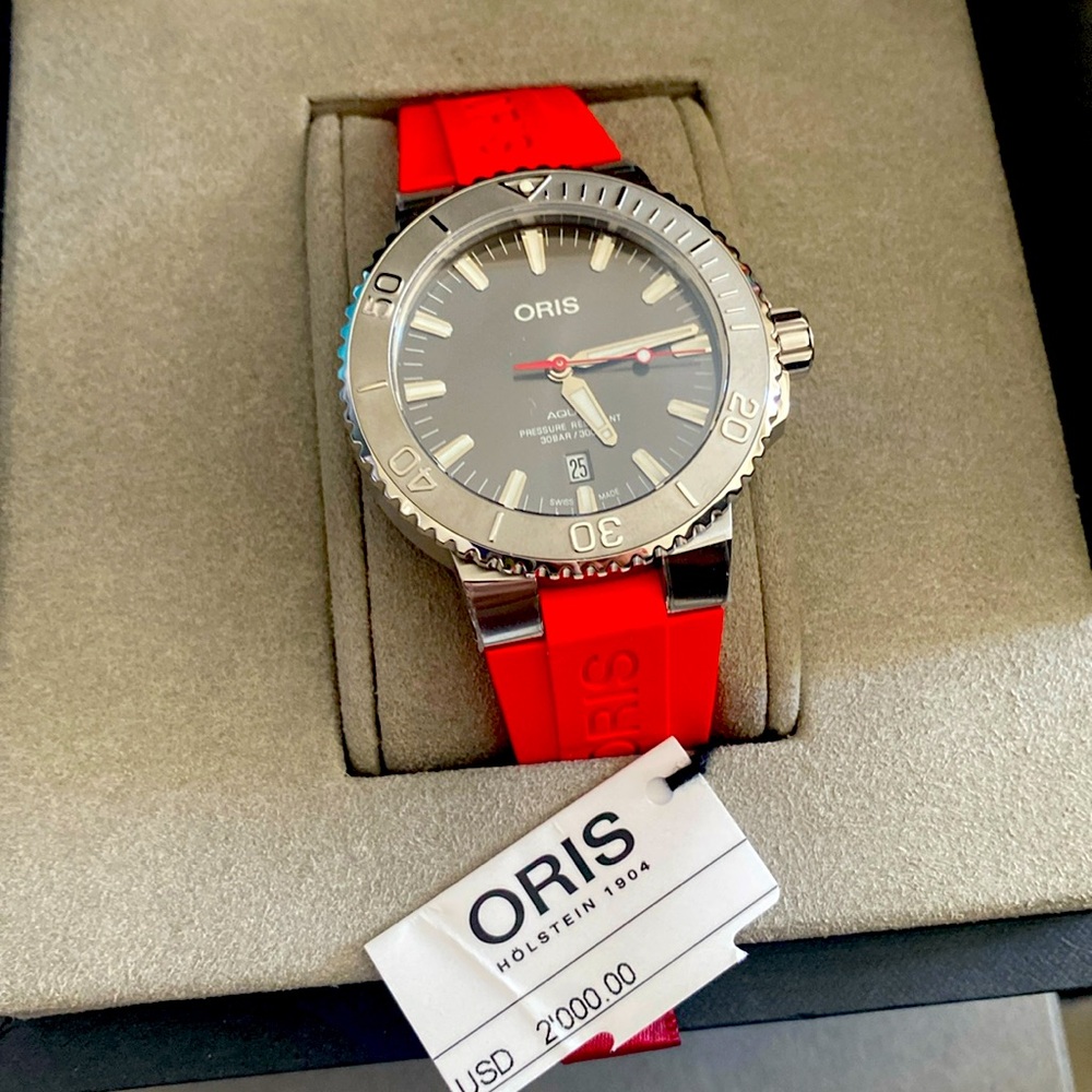 Brand new Oris watch. Never worn!